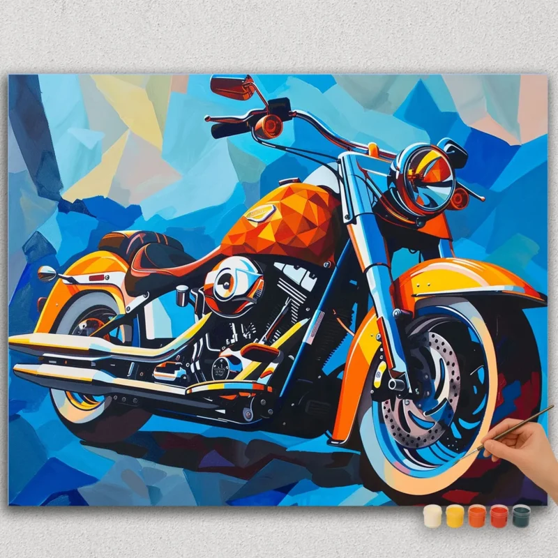 Paint By Numbers - DIamond Painting HORPN (29) The Bike