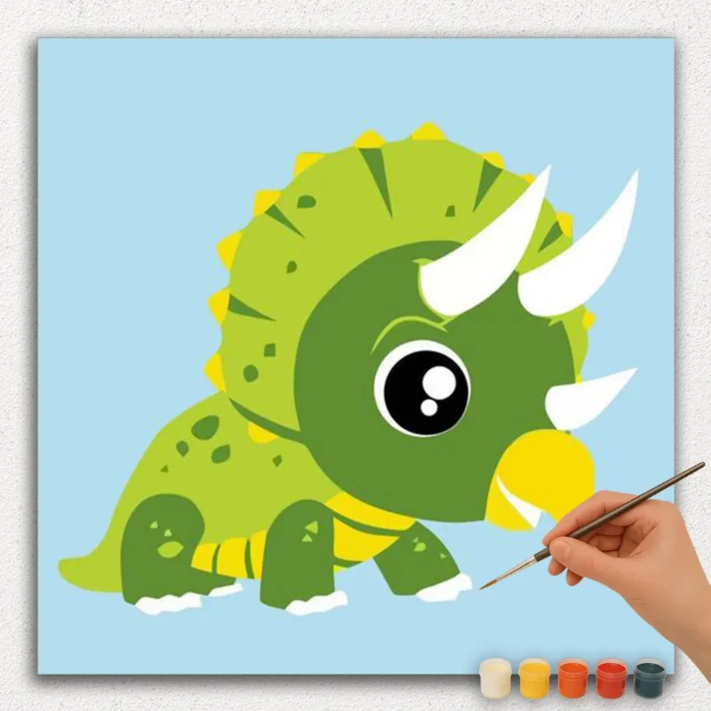 Cute Triceratops