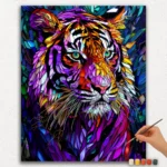 Majestic Tiger - Paint by Numbers
