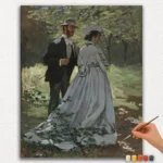Paint By Numbers - DIamond Painting Ver JPE (2) Bazille and Camille - Paint by Numbers