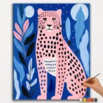 Paint By Numbers - DIamond Painting Ver JPE (39) Leopard - Paint By Numbers
