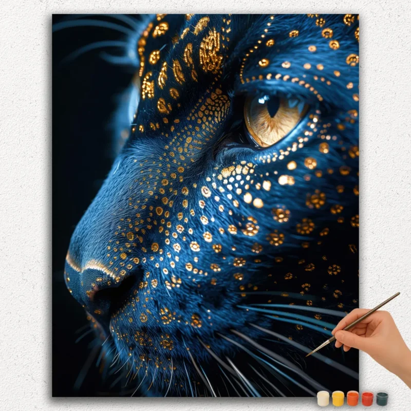 Paint By Numbers - DIamond Painting Ver JPE (50) The Majestic Panther - Paint By Number