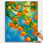 Paint By Numbers - DIamond Painting Ver JPE (52) Colorful Flowers - Paint By Numbers