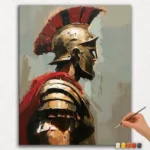 Paint By Numbers - DIamond Painting Ver JPE (54) The Powerful Worrier - Paint By Numbers