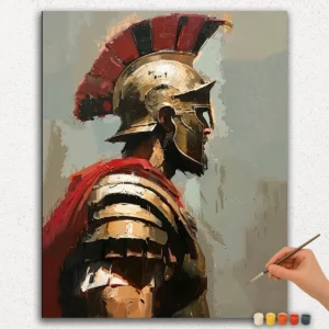 The Powerful Worrier - Paint By Numbers