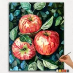Paint By Numbers - DIamond Painting Ver JPE (57) Juicy Apples - Paint By Numbers
