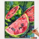 Paint By Numbers - DIamond Painting Ver JPE (59) Exotic Watermelon - Paint By Numbers