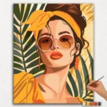 Paint By Numbers - DIamond Painting Ver JPE (7) The Girl - Bohemian Art - Paint by Numbers