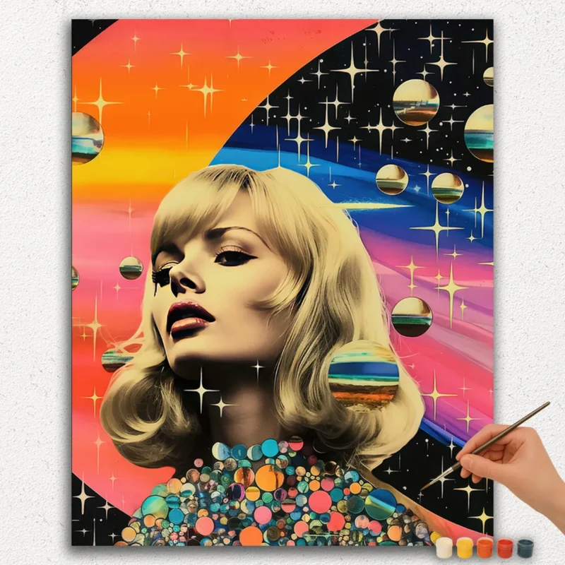 Paint By Numbers - DIamond Painting Ver JPE (71) Universe Queen - Paint by Numbers