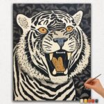 Paint By Numbers - DIamond Painting Ver PNV (17) The Wild Tiger