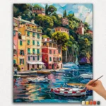 Paint By Numbers - DIamond Painting Ver PNV (217) Boats in The City
