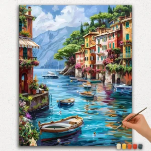 Beautiful Cityscape and Boats