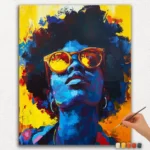 The Woman Abstract Art