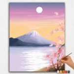 Colorful Sky and Mountain