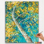 Paint By Numbers - DIamond Painting Ver PNV (85) White Flowers on Plant