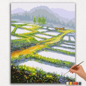 Beautiful Fields - Paint by Numbers
