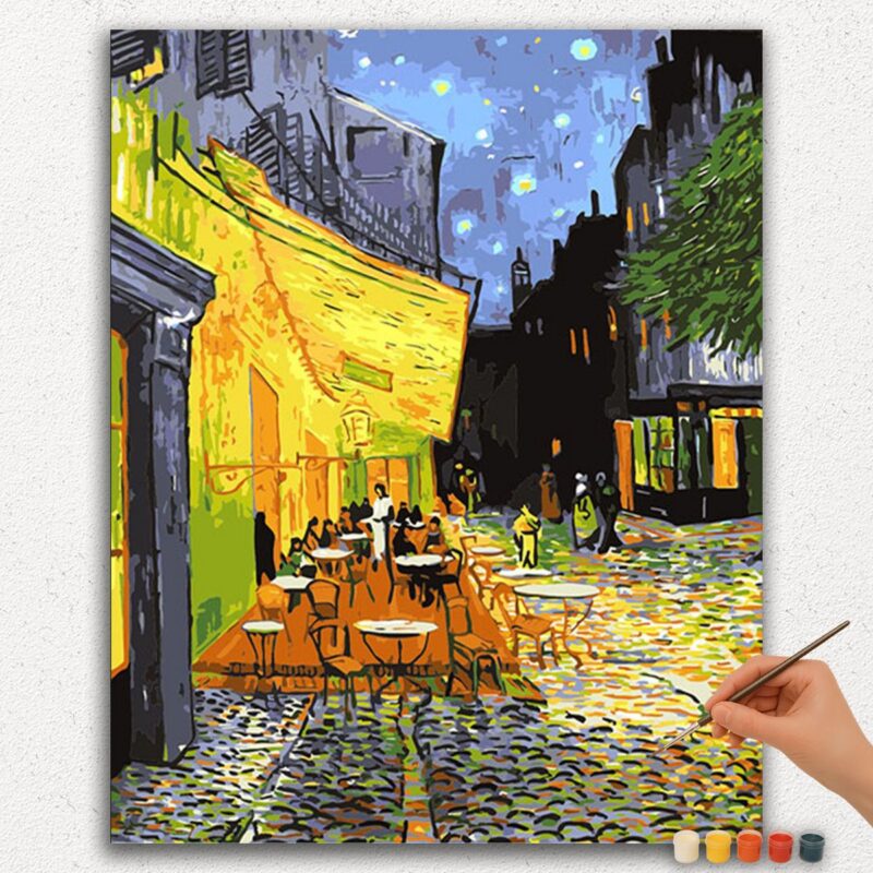Paint By Numbers - DIamond Painting Ver jpgg (29) The Cafe - Paint by Numbers