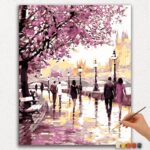 Paint By Numbers - DIamond Painting Ver jpgg (36) Romantic Street