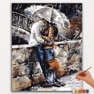 Couple in Rain