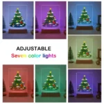 020-8 The Christmas Tree - LED Paint by Numbers