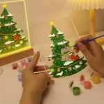 020-9 The Christmas Tree - LED Paint by Numbers