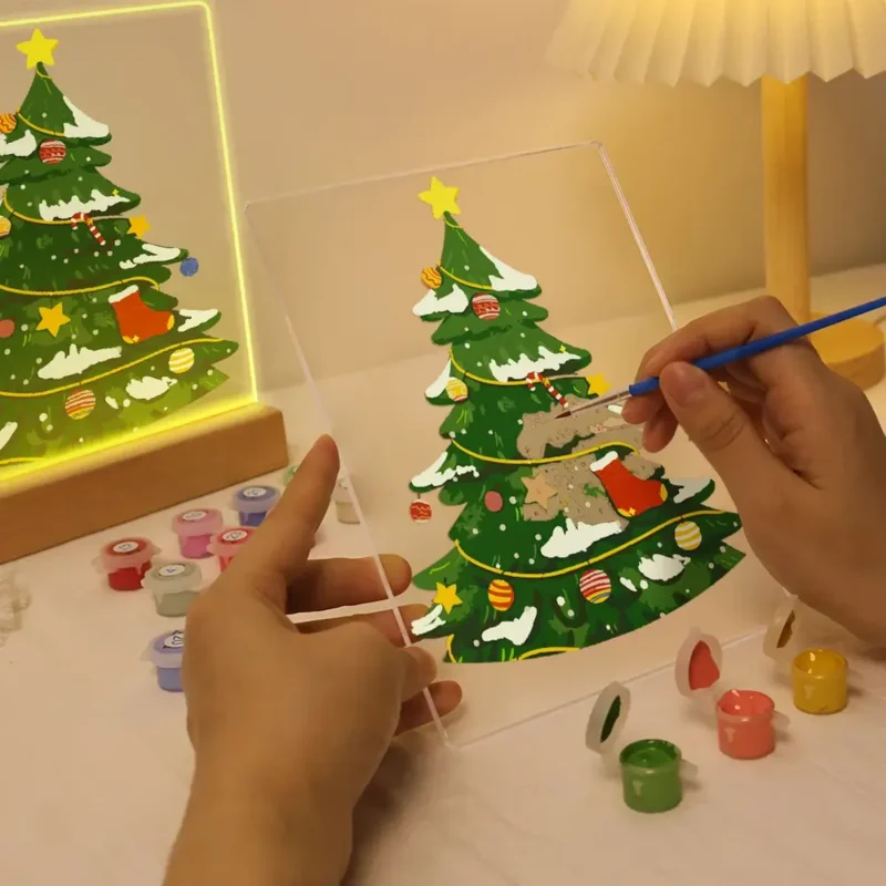 The Christmas Tree - LED Paint by Numbers