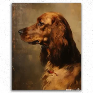 Dog in Autumn Weather