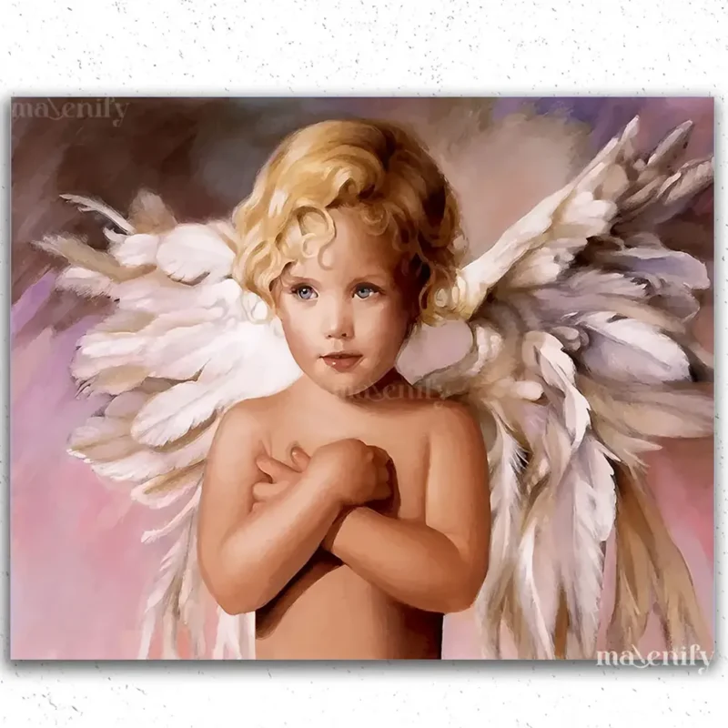 Angel Diamond Painting Paint by numbers Angel (5) The Cutest Angel