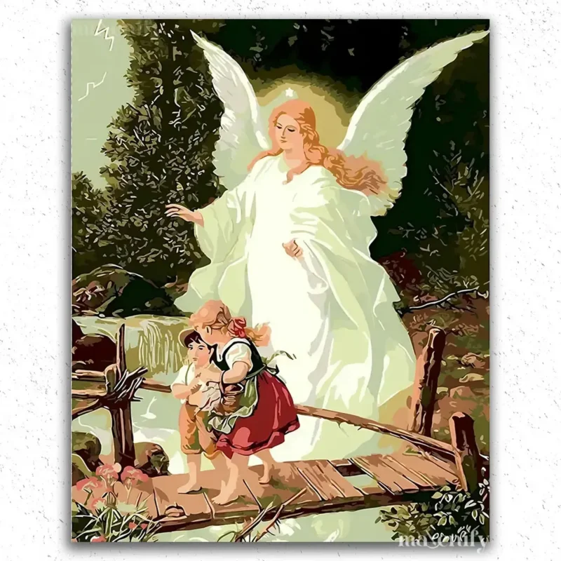 Angel Paint By Numbers Diamond Paintings angel (2).jpeg The Guardian Angel