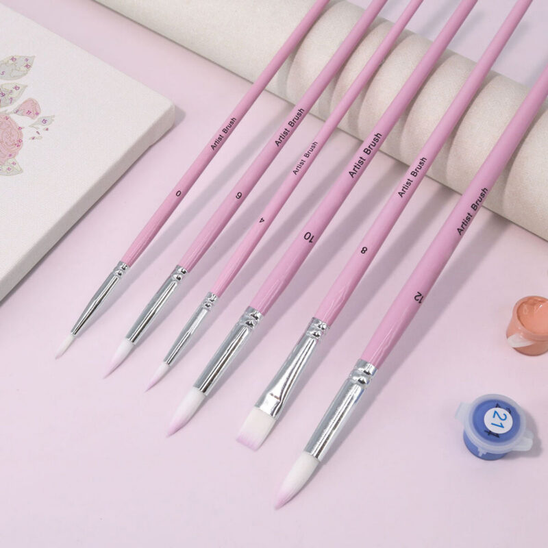 Artist-brush-for-paint-by-number2s Artist Paint Brushes for Paint by Numbers - 6