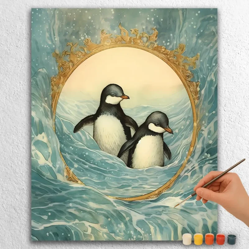 Baby Penguins 31406 Two Baby Penguins