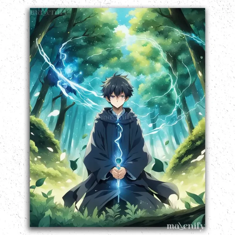 Blue Exorcist diamond painting Paint by numbers 3 The Power Blue Exorcist