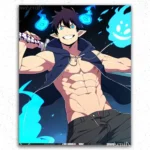 Blue Exorcist diamond painting Paint by numbers 6 The Charming Boy - Blue Exorcist