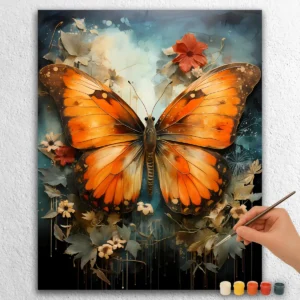 Burnt Orange Butterfly