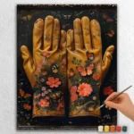 Butterfly Gardens 14550 Butterflies on Gloves