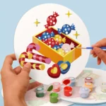 CD028 (1) The Snowman Christmas Placemat - Paint by Numbers