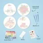 CD028 (2) The Snowman Christmas Placemat