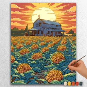 Beautiful House in Farm