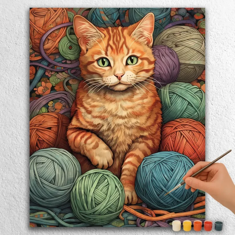 Knitting Kitten