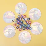 Colorful Birds - Custom Coaster Paint by Numbers (3)