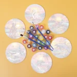 Colorful Sealife - Custom Cup Coasters - Paint by Numbers (2)