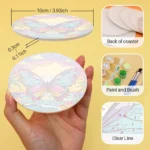 Cute Animals and Birds Coasters DIY paint By Numbers (8) Cute Animals and Birds DIY Coaster