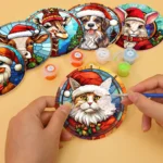 Cute Christmas Coasters (4) Cute Christmas Coasters (4)