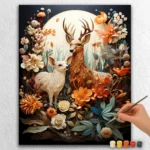 Earthy Elements Spring 451283 Cute Reindeer in Spring