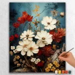 Fall Floral BEauty 411342 White Floral Love