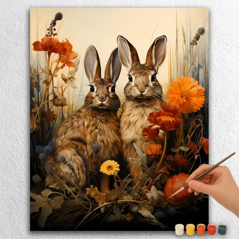 Fall Wildfire 61360 Rabbits Fall Wildfire