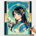 Paint By Numbers - DIamond Painting Ver jpgg (6) Beautiful Girl Anime