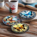 The butterflies Coasters (16)