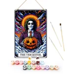 02 The Trickster Halloween - DIY Metal Poster