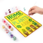 03 Home Plants DIY Metal Poster